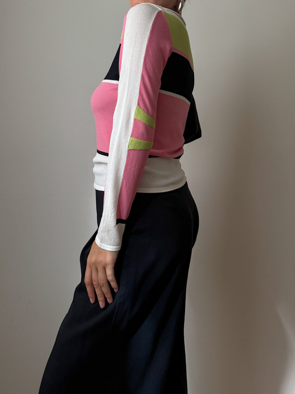 Viscose blend y2k top