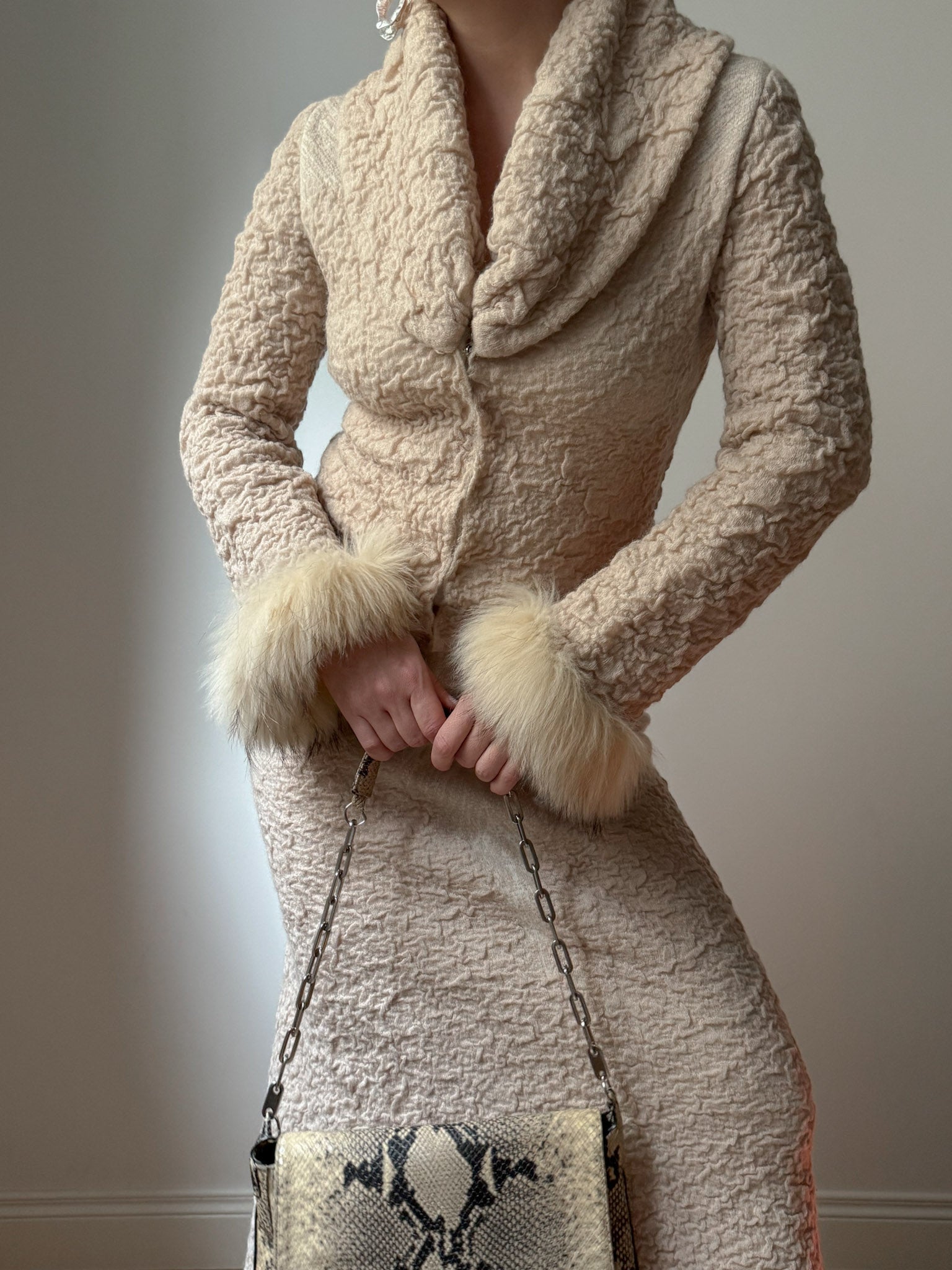 Roberto Cavalli wool and mohair set