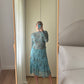 Pure silk floral co-ord