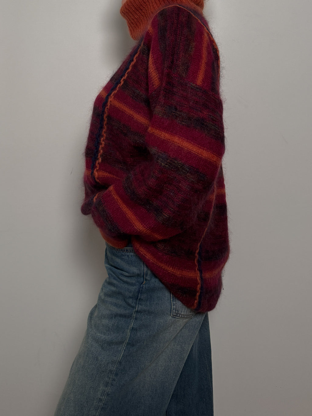 Superkid mohair and wool pull
