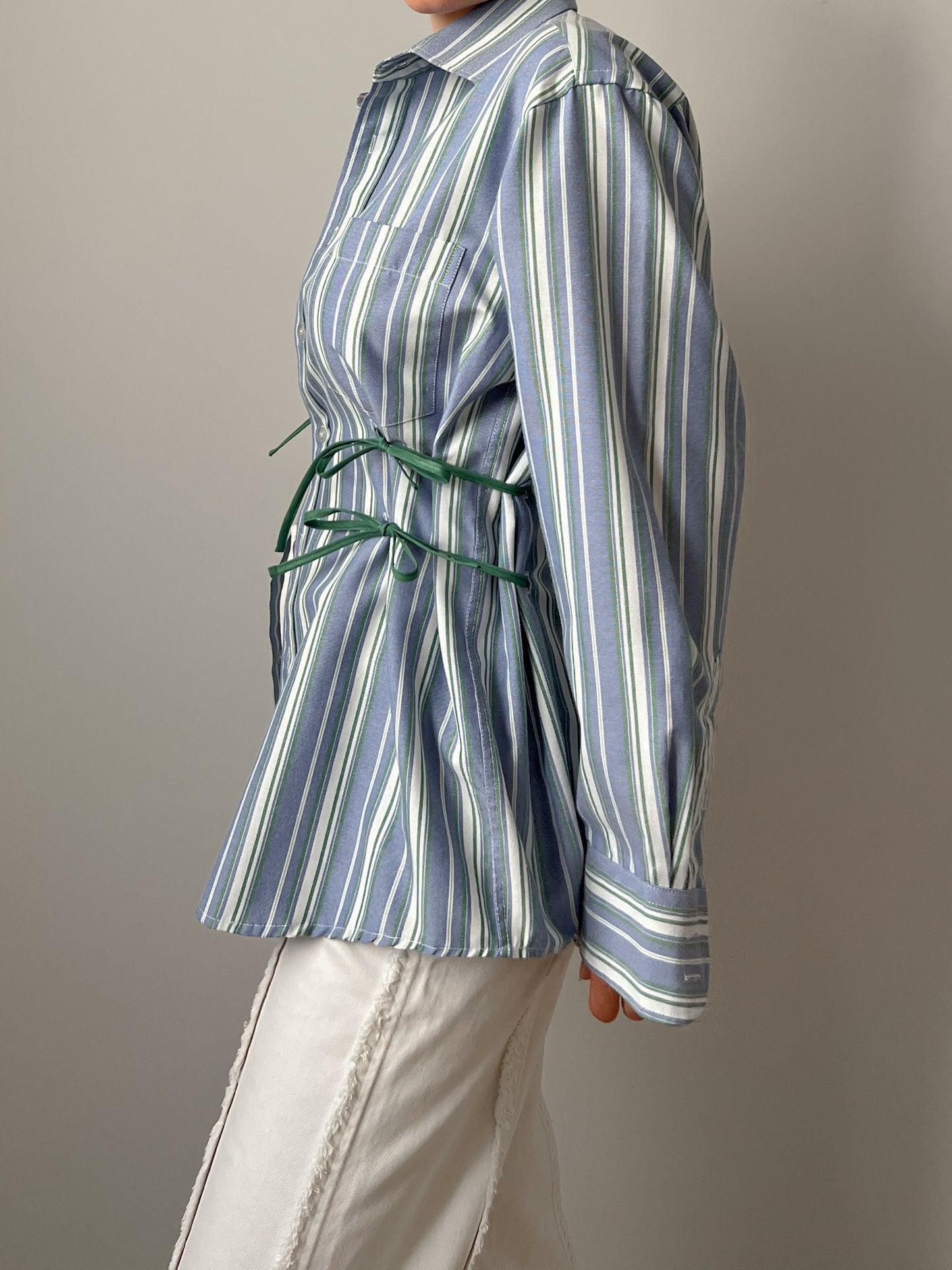 Isotta striped cotton