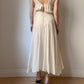 Pure silk romantic dress