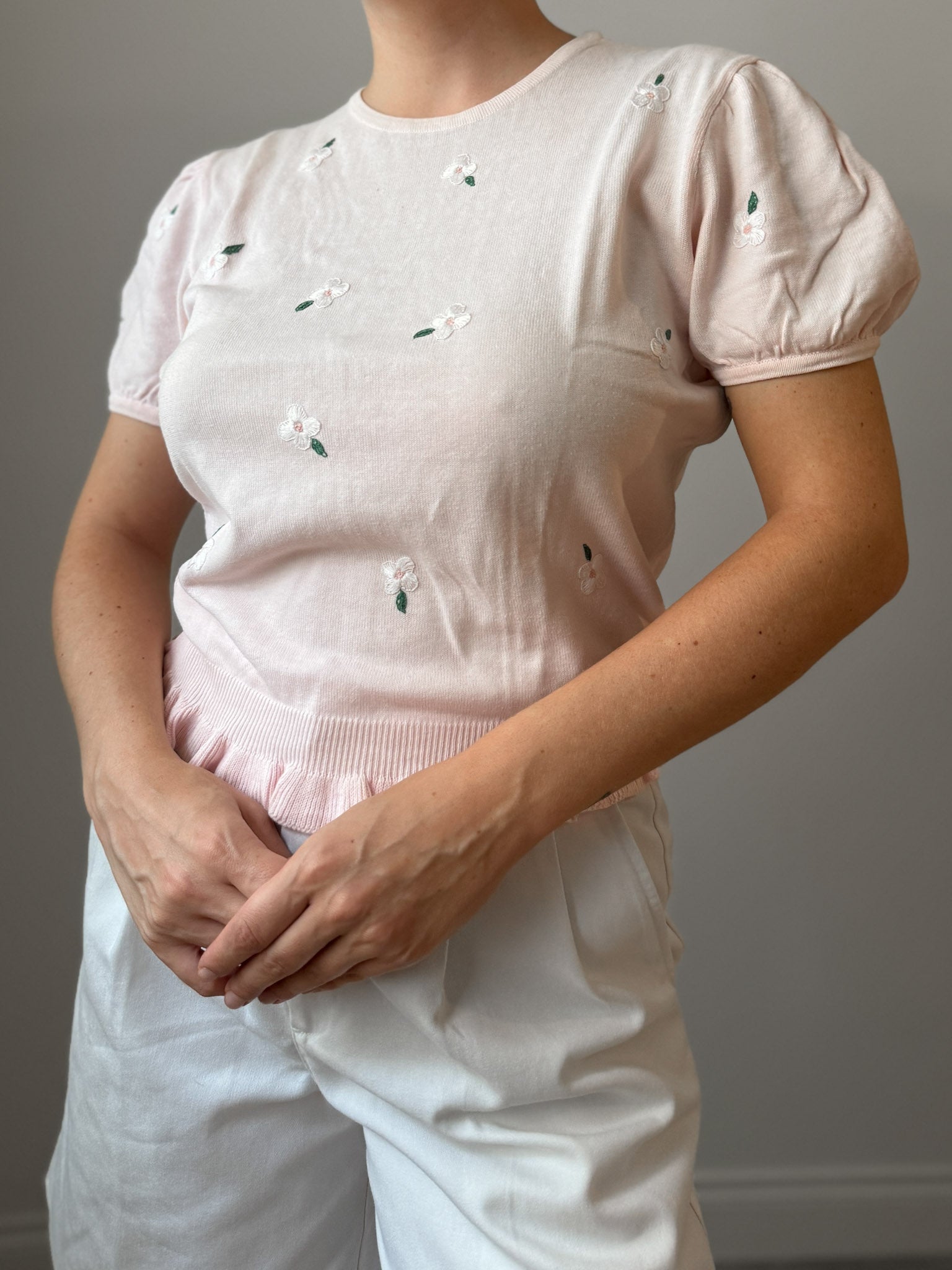 Pure cotton pink top