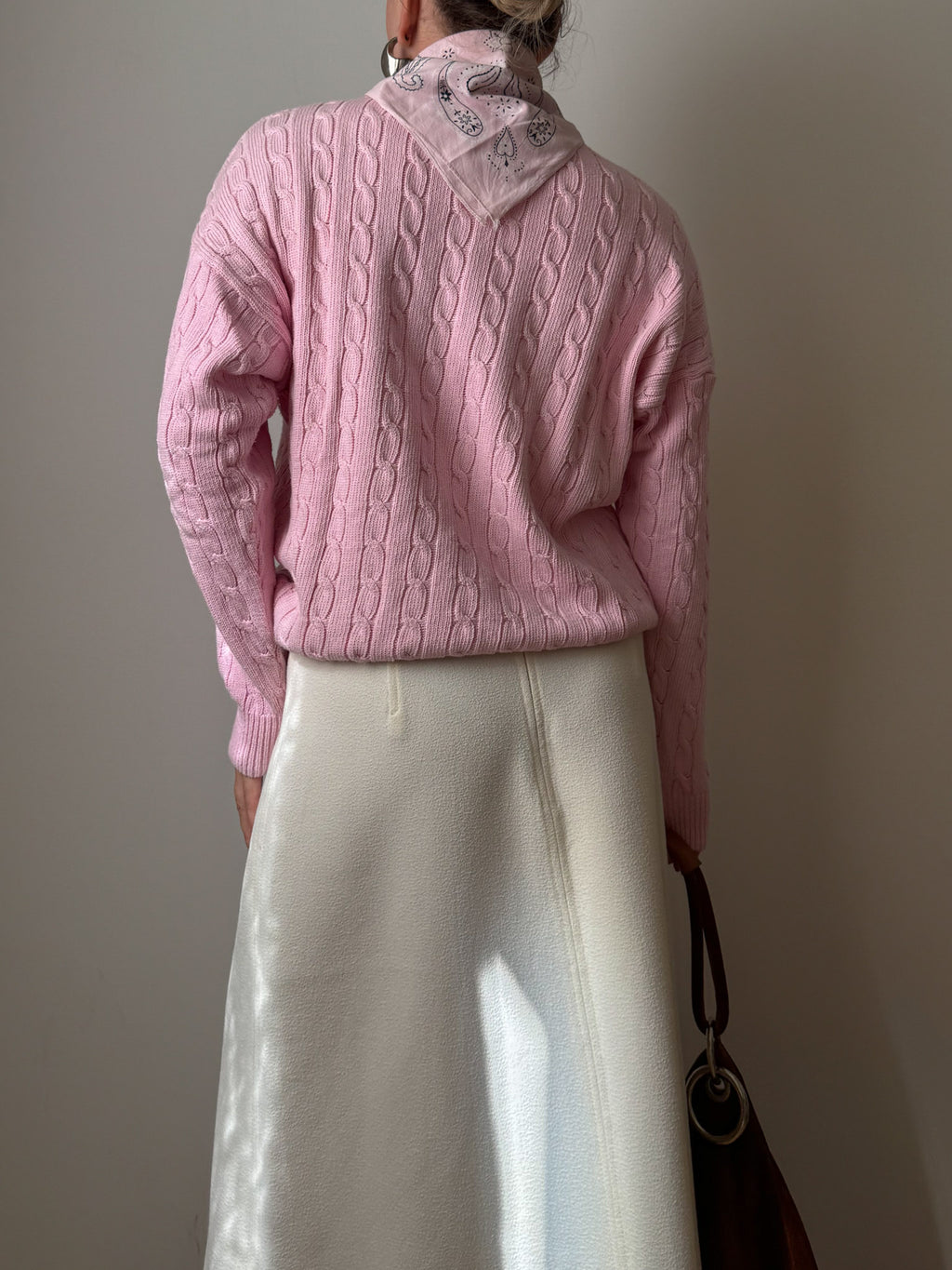 Pure cotton pink pull