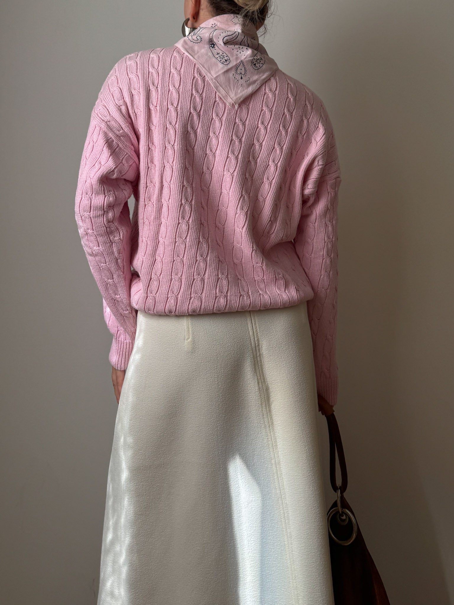 Pure cotton pink pull