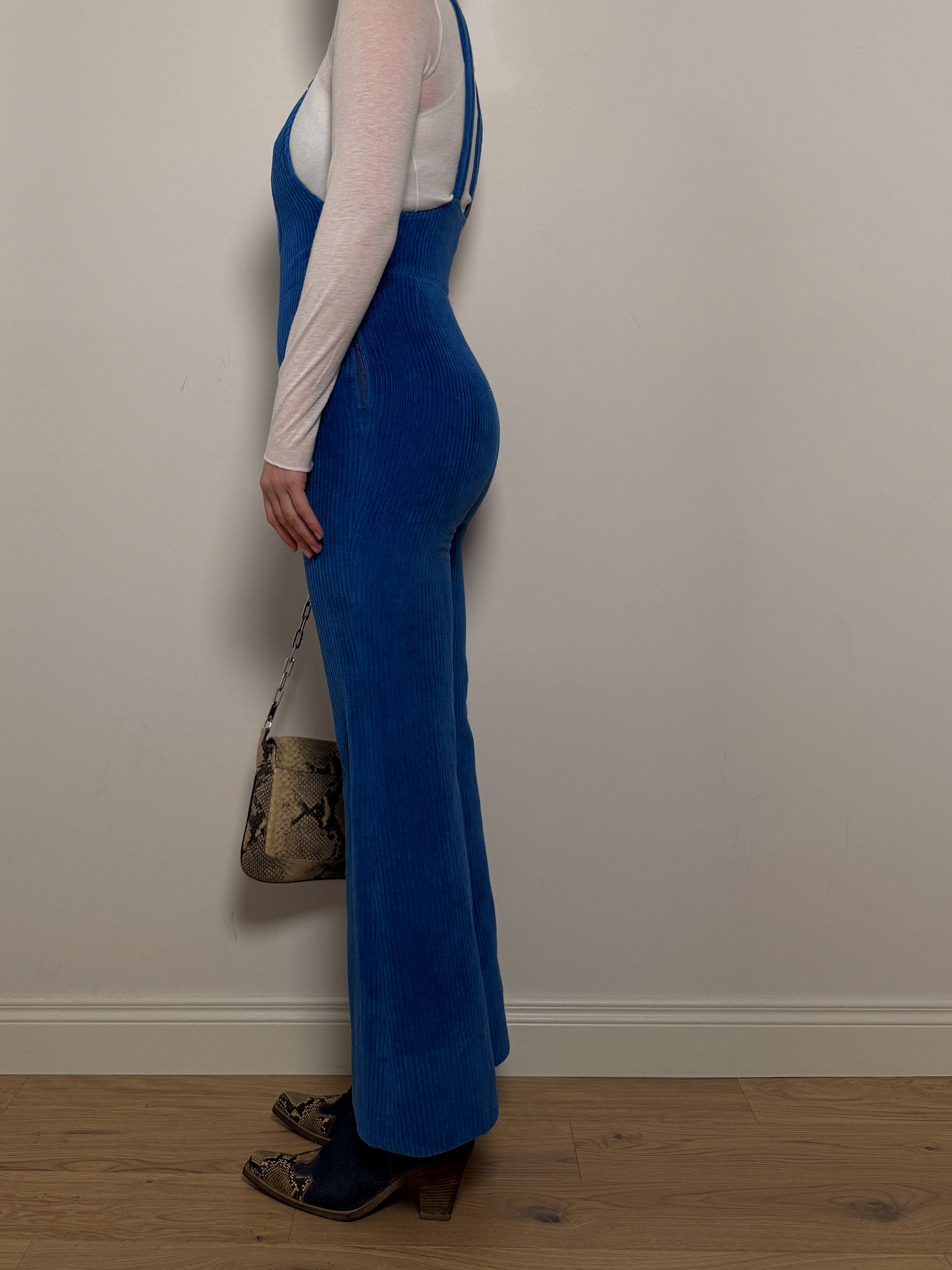 Gigi rizzi blue overalls