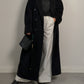 Persona wool and cashmere anthracite coat