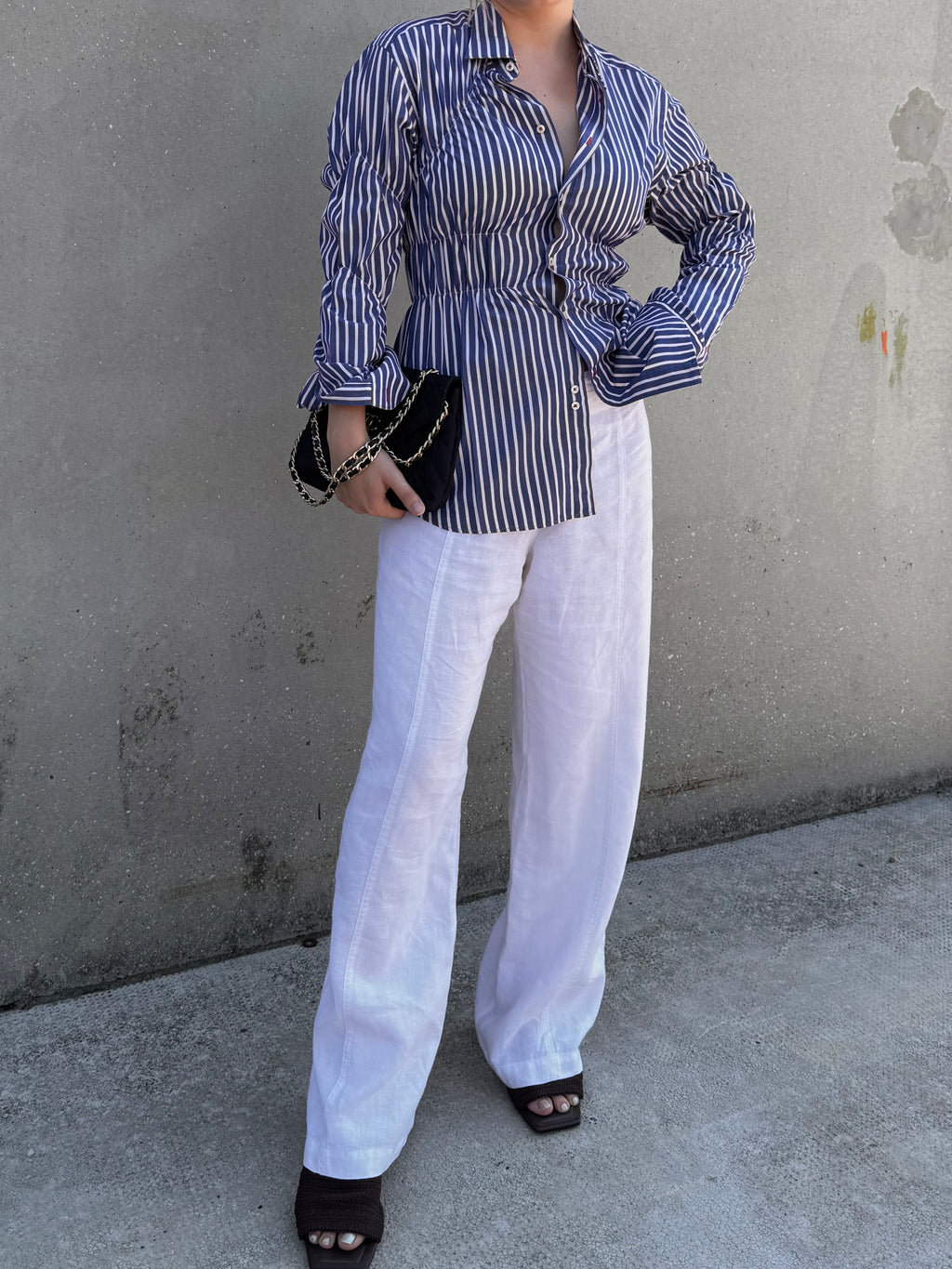 Ophidia striped shirt