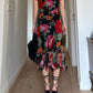 Viscose floral dress