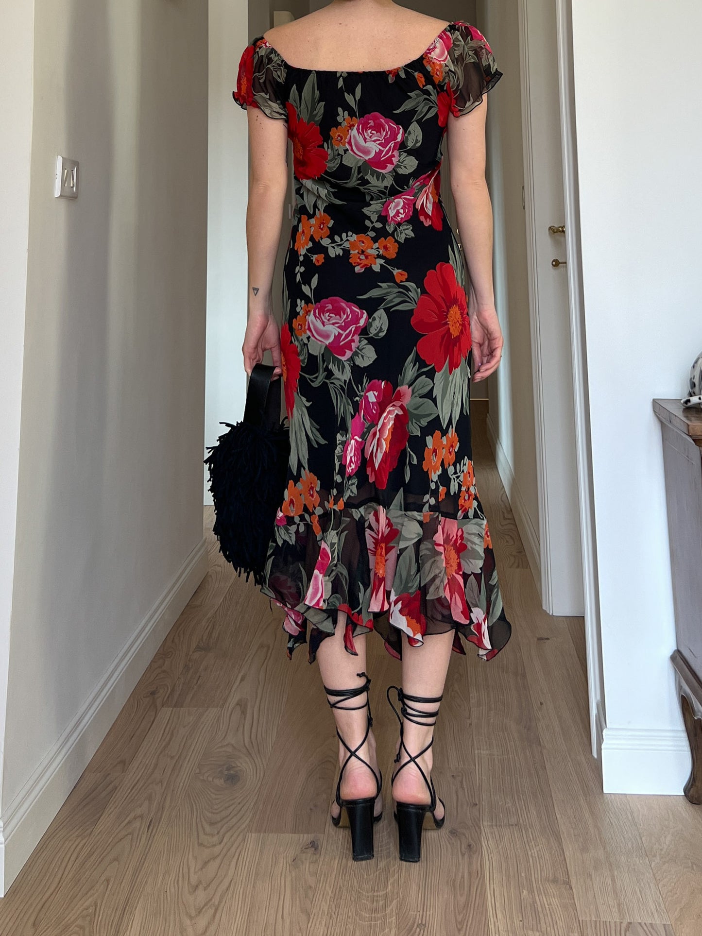 Viscose floral dress