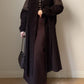 Velvet chocolate coat