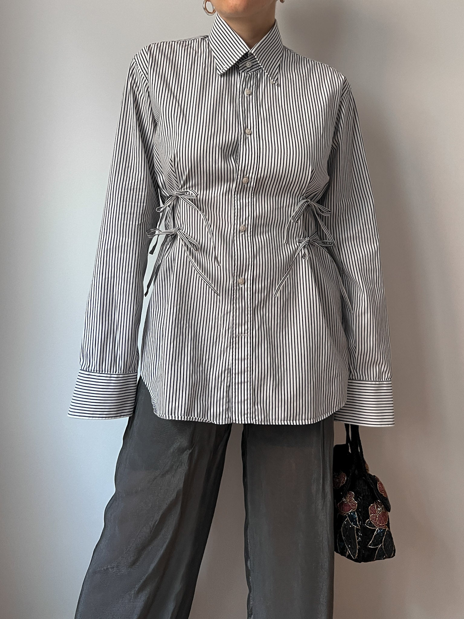 Isotta striped cotton