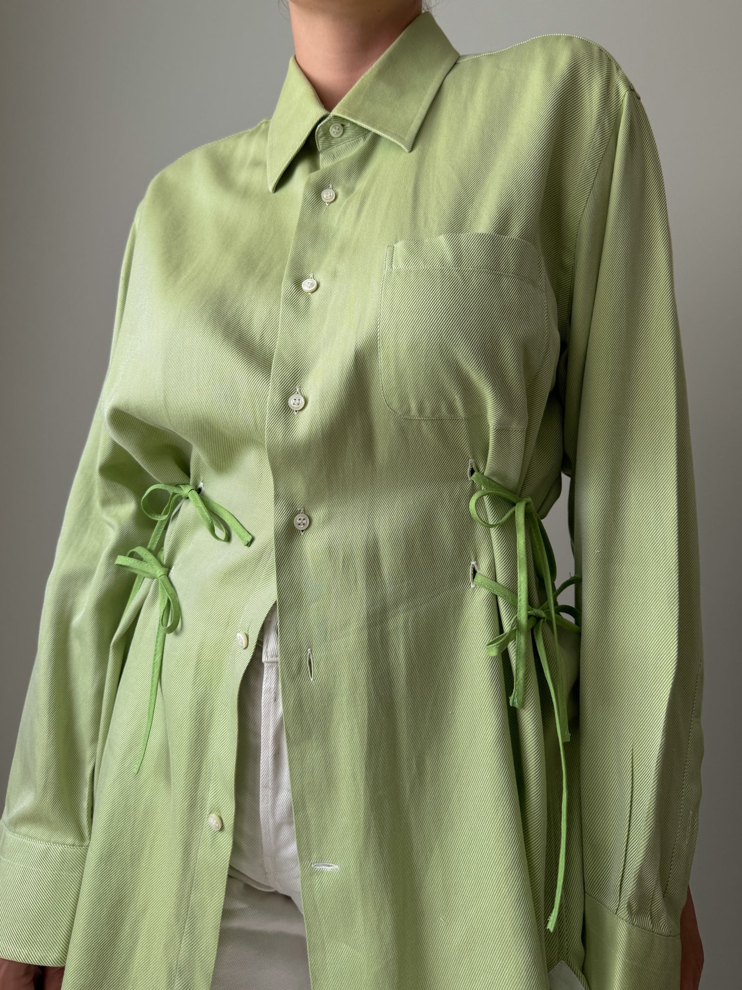 Isotta green cotton