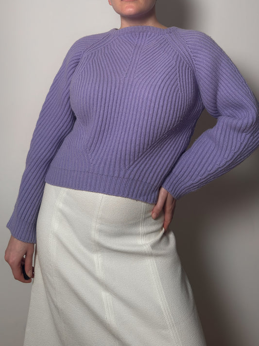 Vivetta pure wool lilac pull
