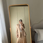 Viscose and wool pink blazer