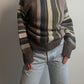 Pure wool striped pull