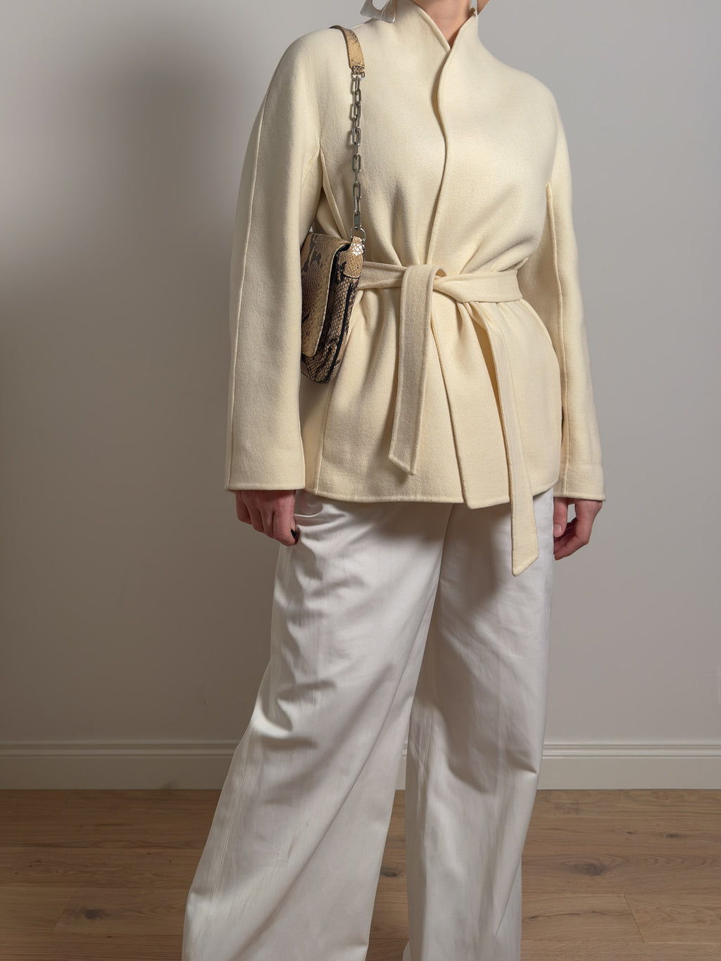 Pure wool ivory jacket