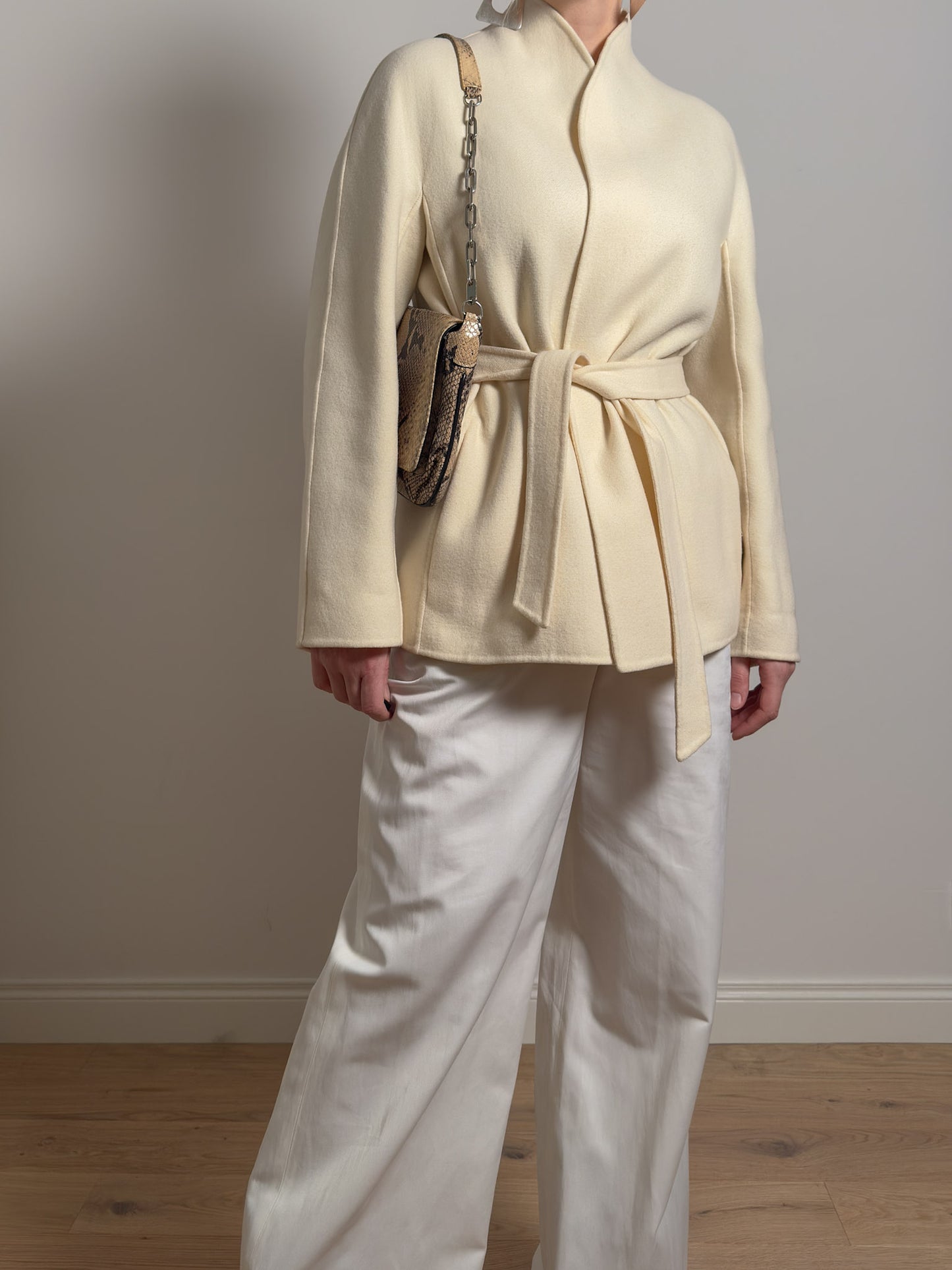 Pure wool ivory jacket