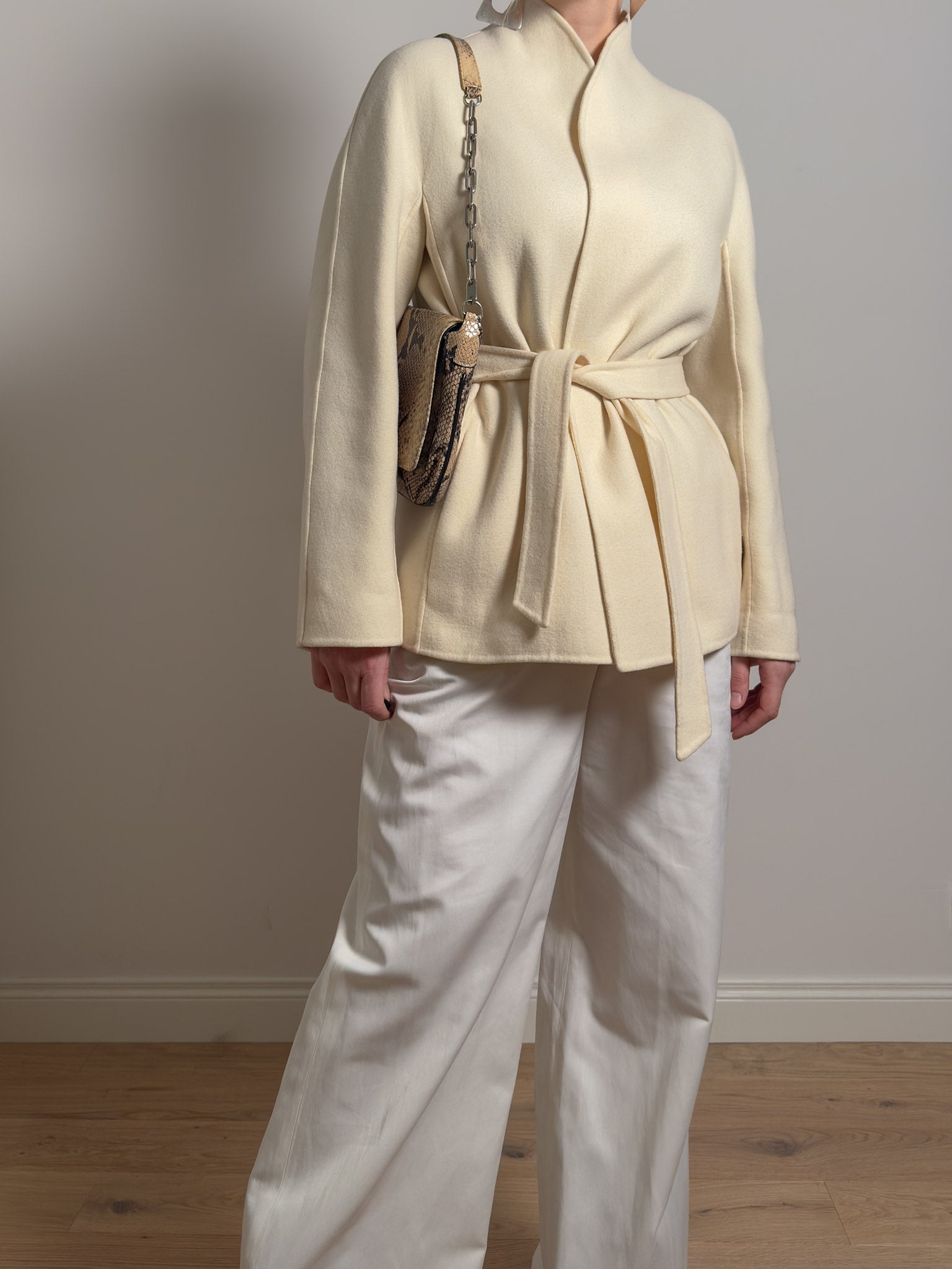 Pure wool ivory jacket