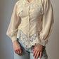 Pure silk romantic blouse