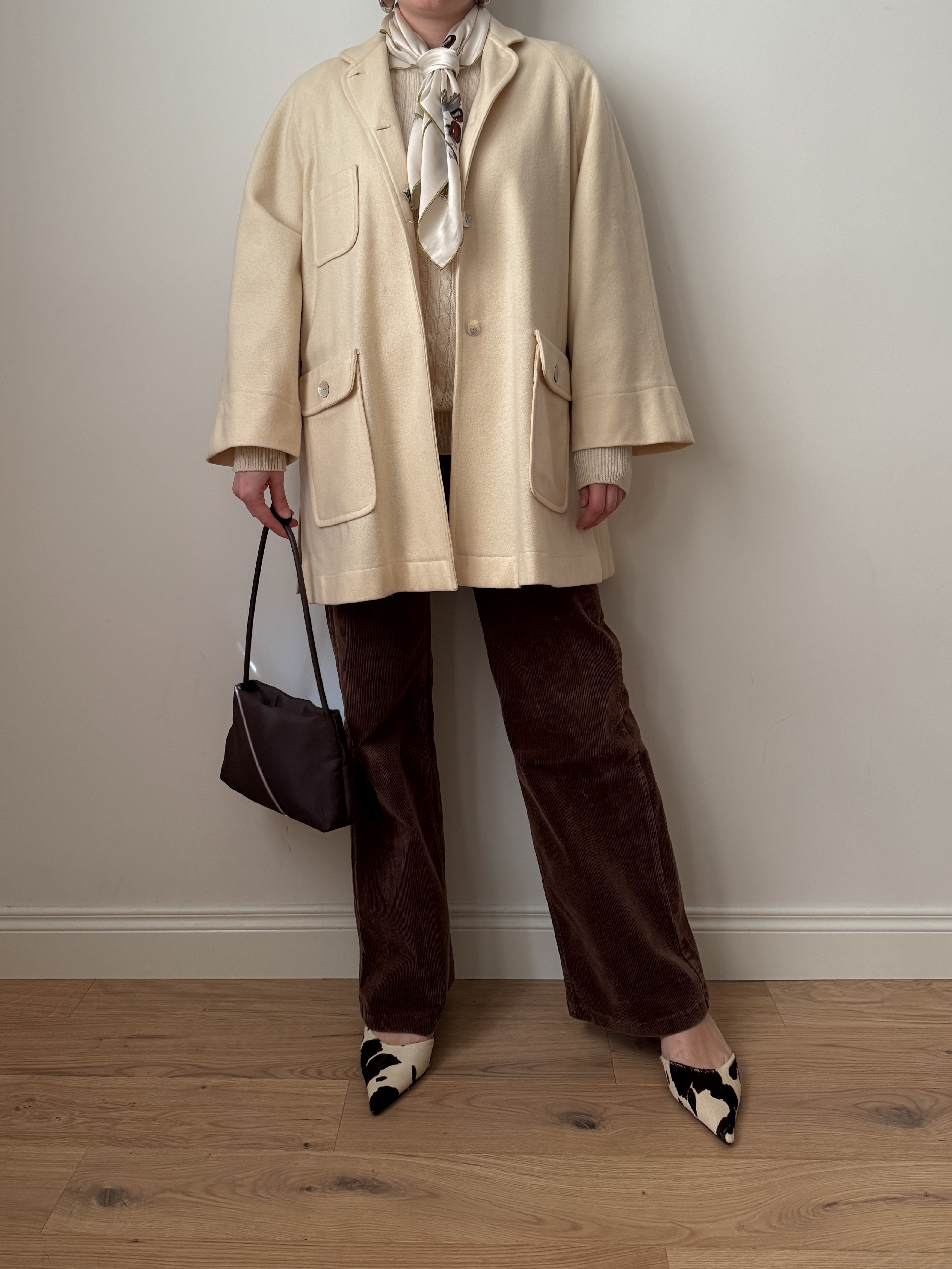 Pure wool ivory jacket