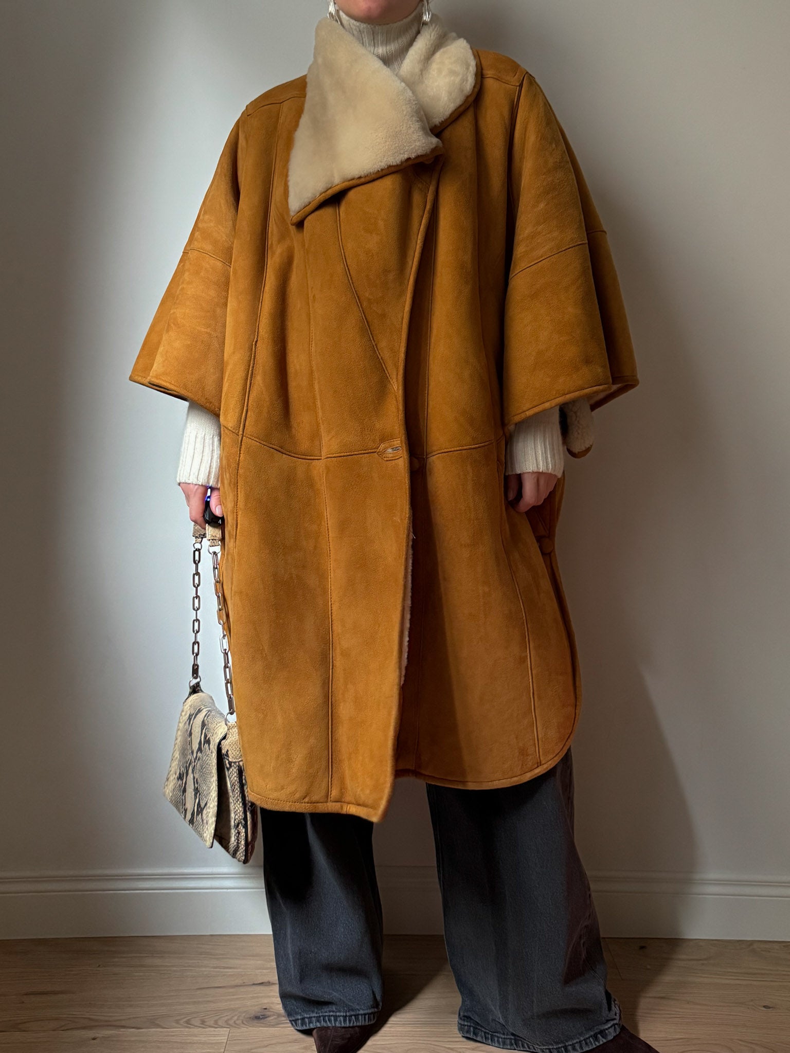 Original Shearling cloak