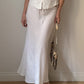 Armani Jeans pure linen white skirt