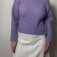 Vivetta pure wool lilac pull