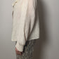 Wool blend ivory cardigan
