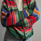 Pure wool striped cardigan