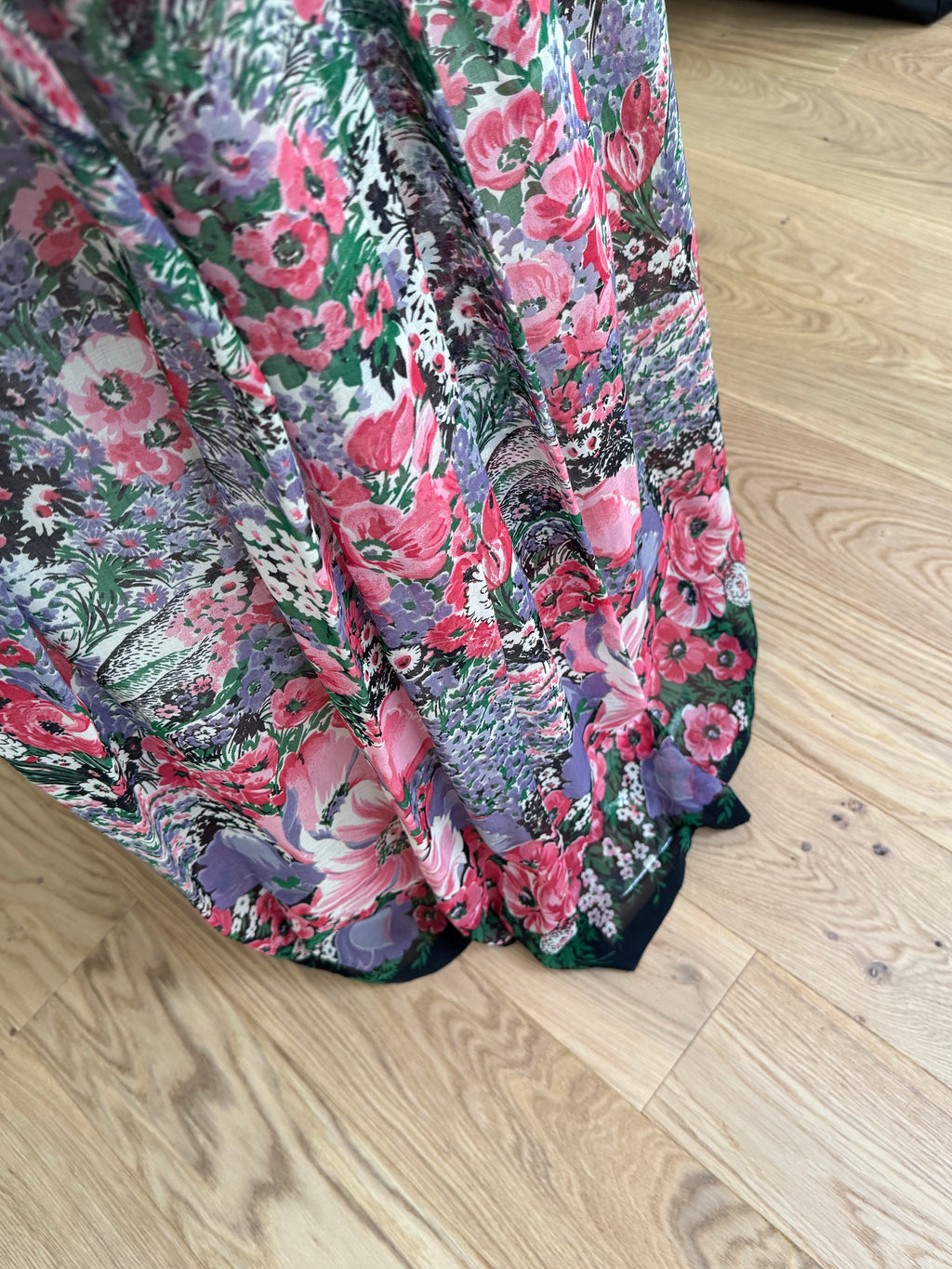 Embroidered floral romantic dress