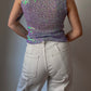 Sequins lilac top