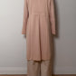 Pure wool pink long cardigan