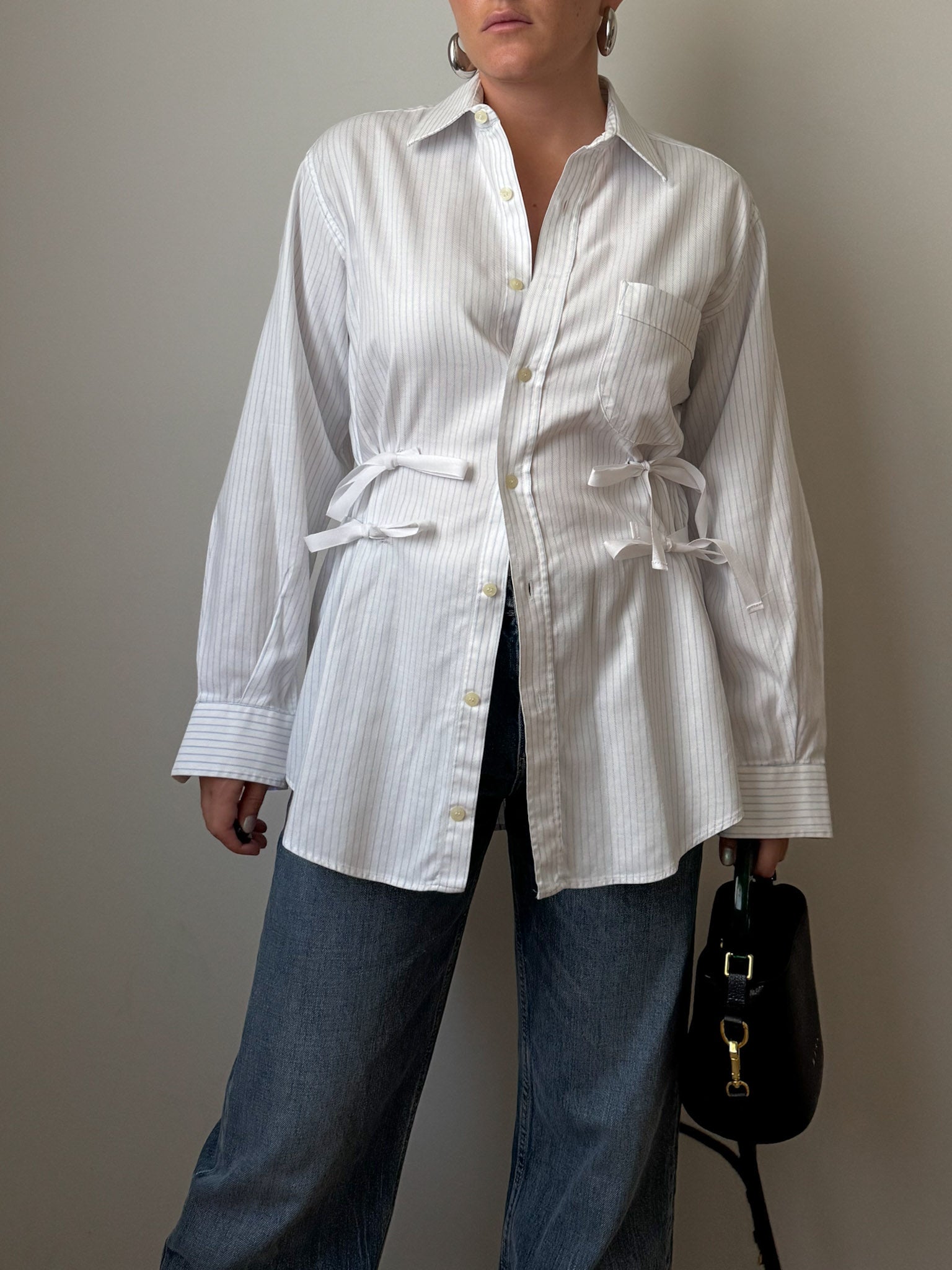 Isotta cotton striped shirt
