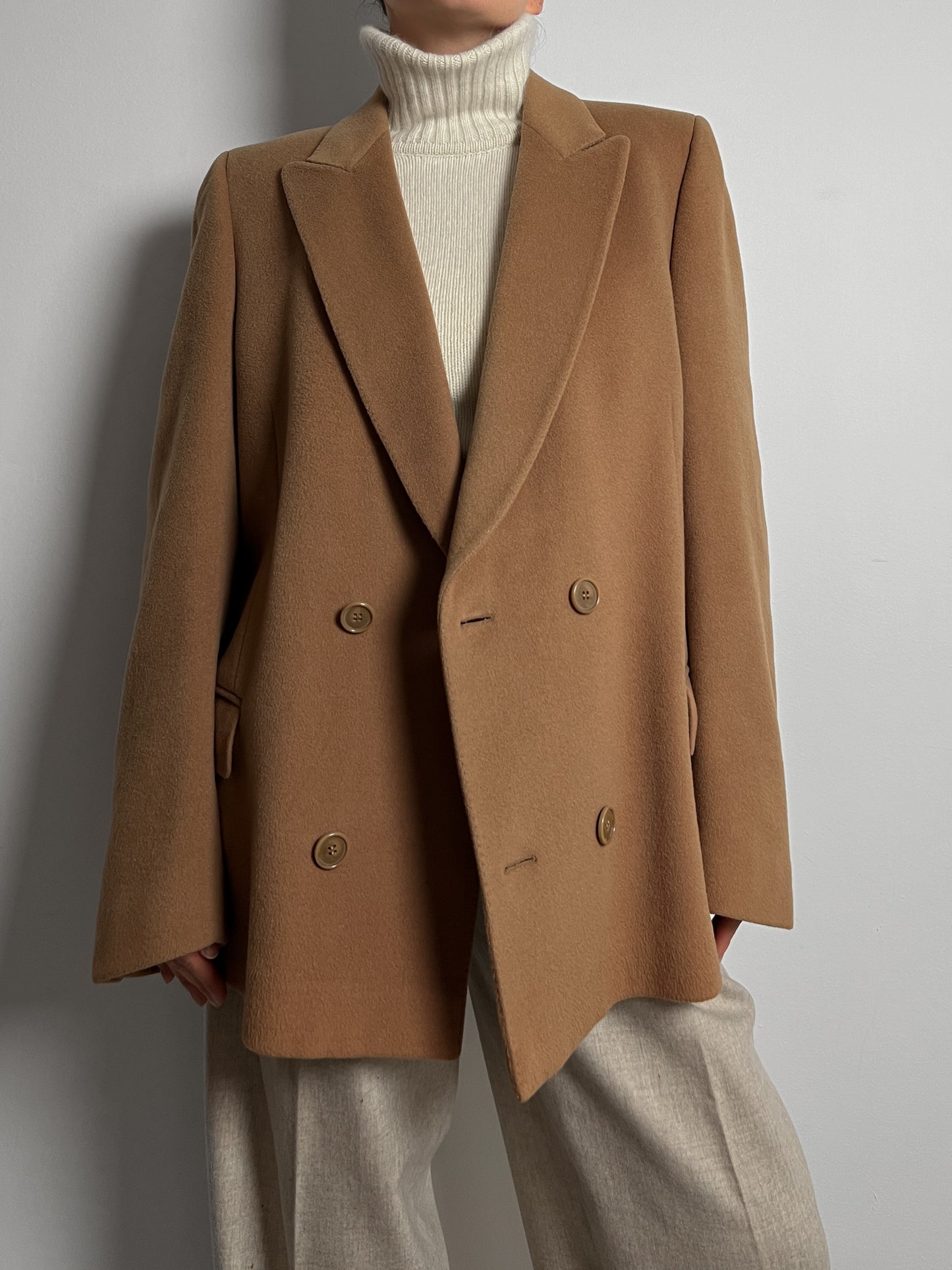 Al Duca d’Aosta wool and cashmere blazer