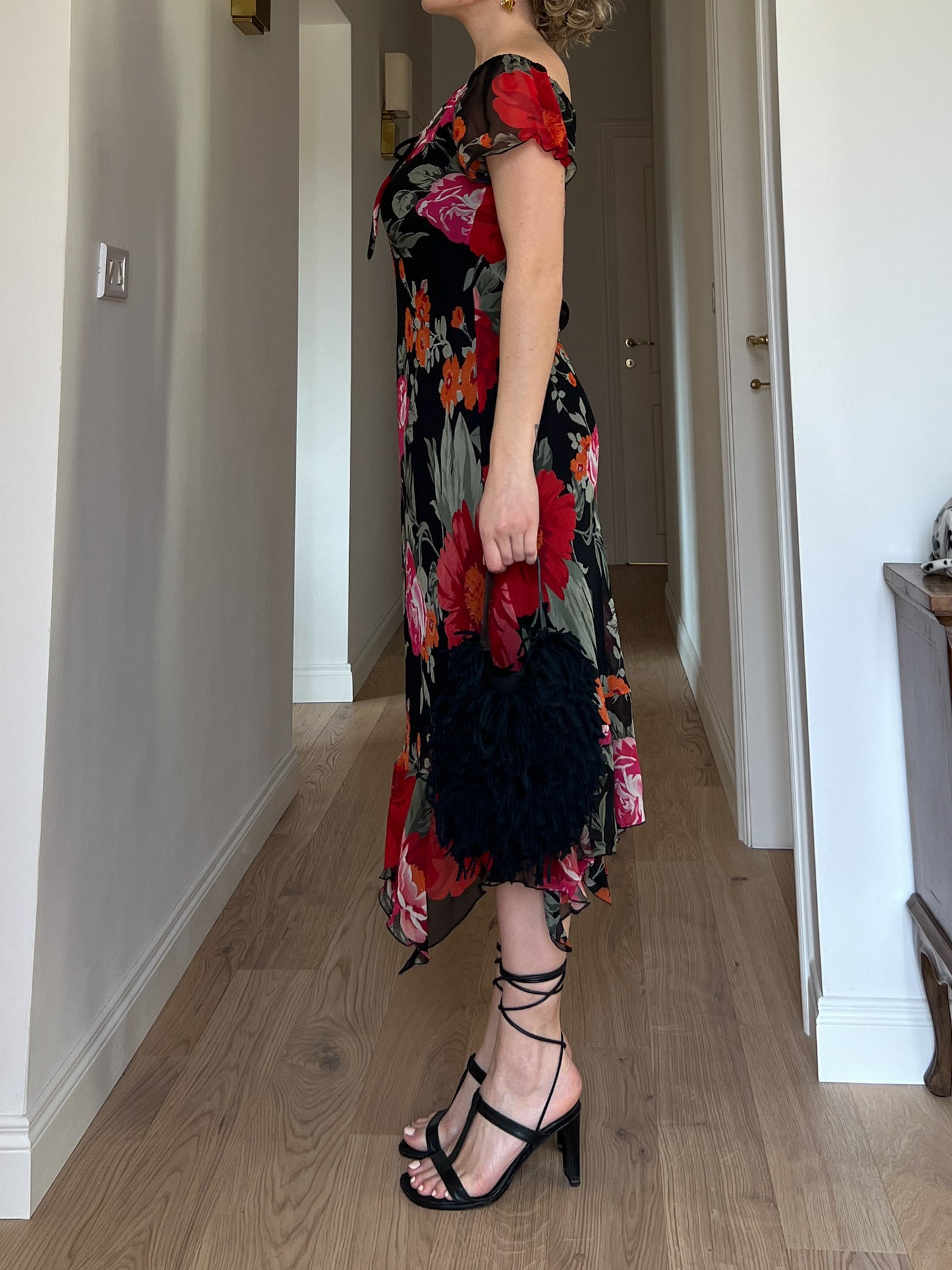 Viscose floral dress