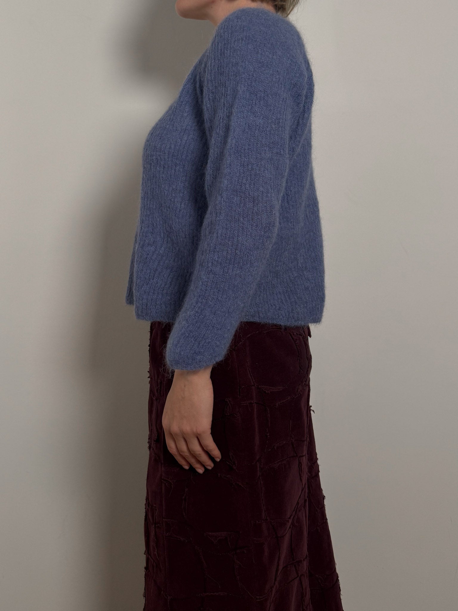 Max Mara mohair and alpaca pull