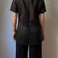 Pure linen black shirt