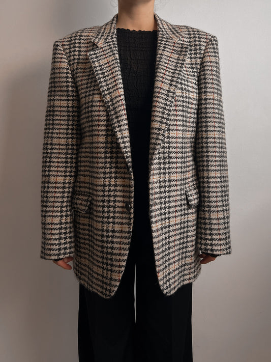 Cacharel checked blazer