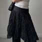 Pure cotton black skirt