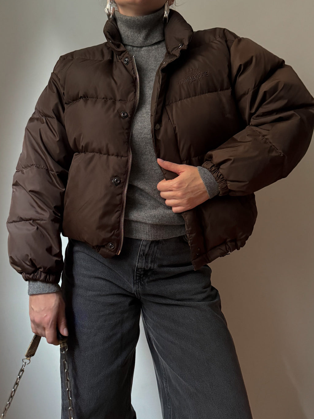 Bomboogie brown puffer