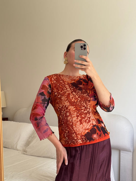Mesh printed top