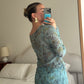 Pure silk floral co-ord