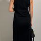 Pure wool black dress