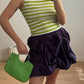 Bubble purple skirt