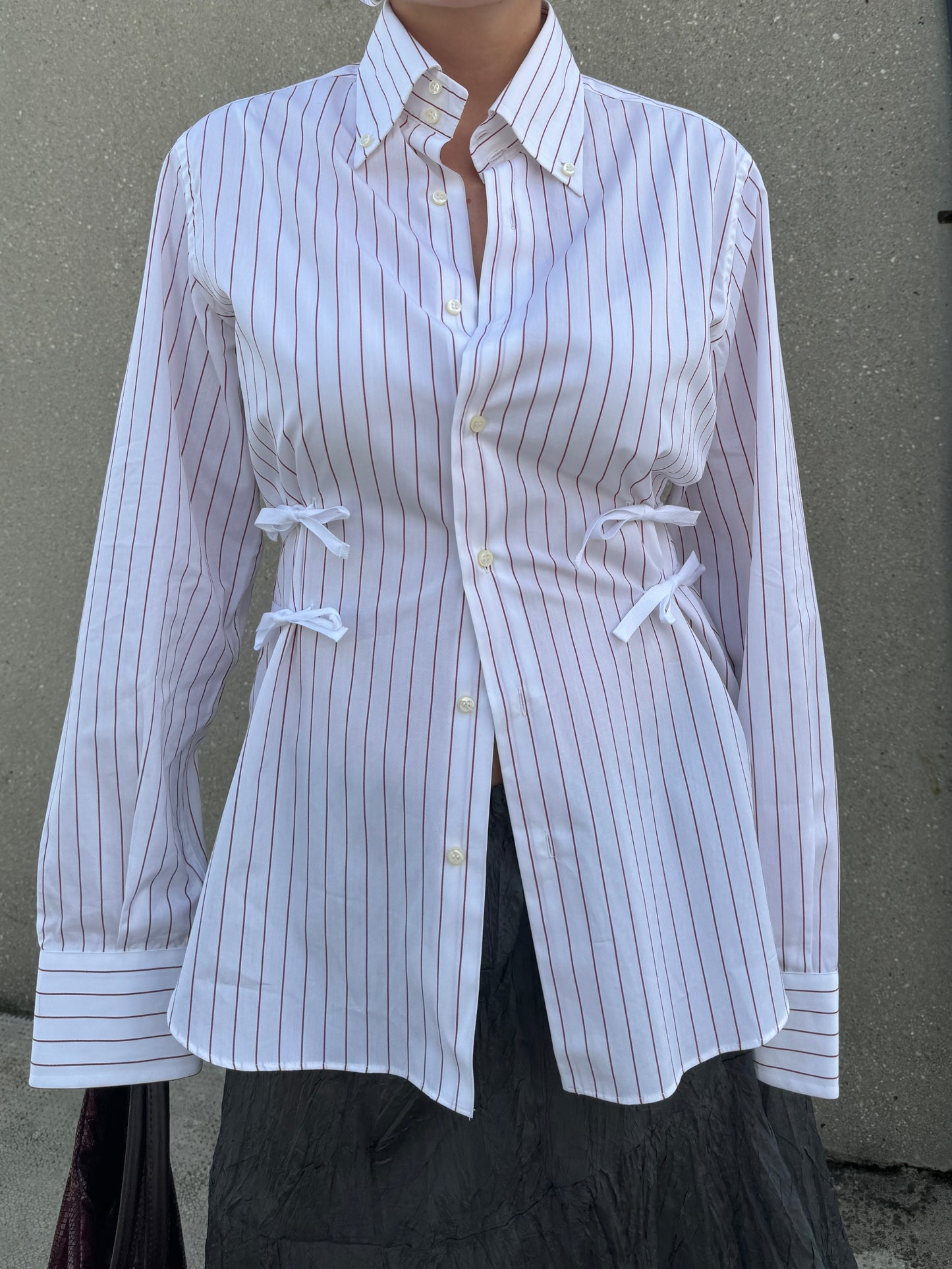 Isotta striped cotton