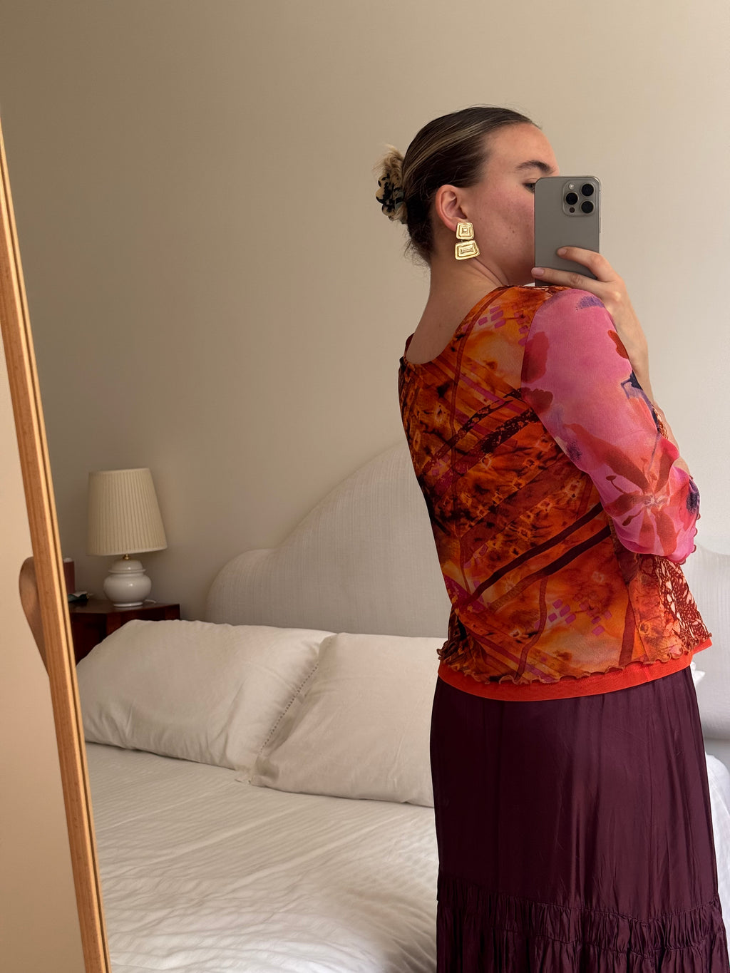 Mesh printed top