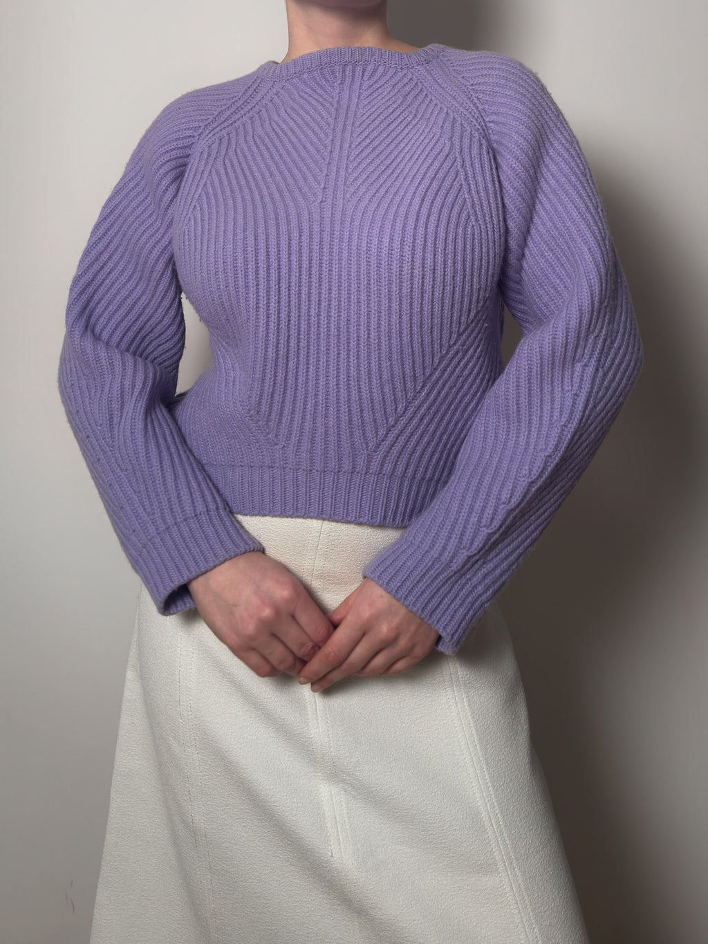 Vivetta pure wool lilac pull