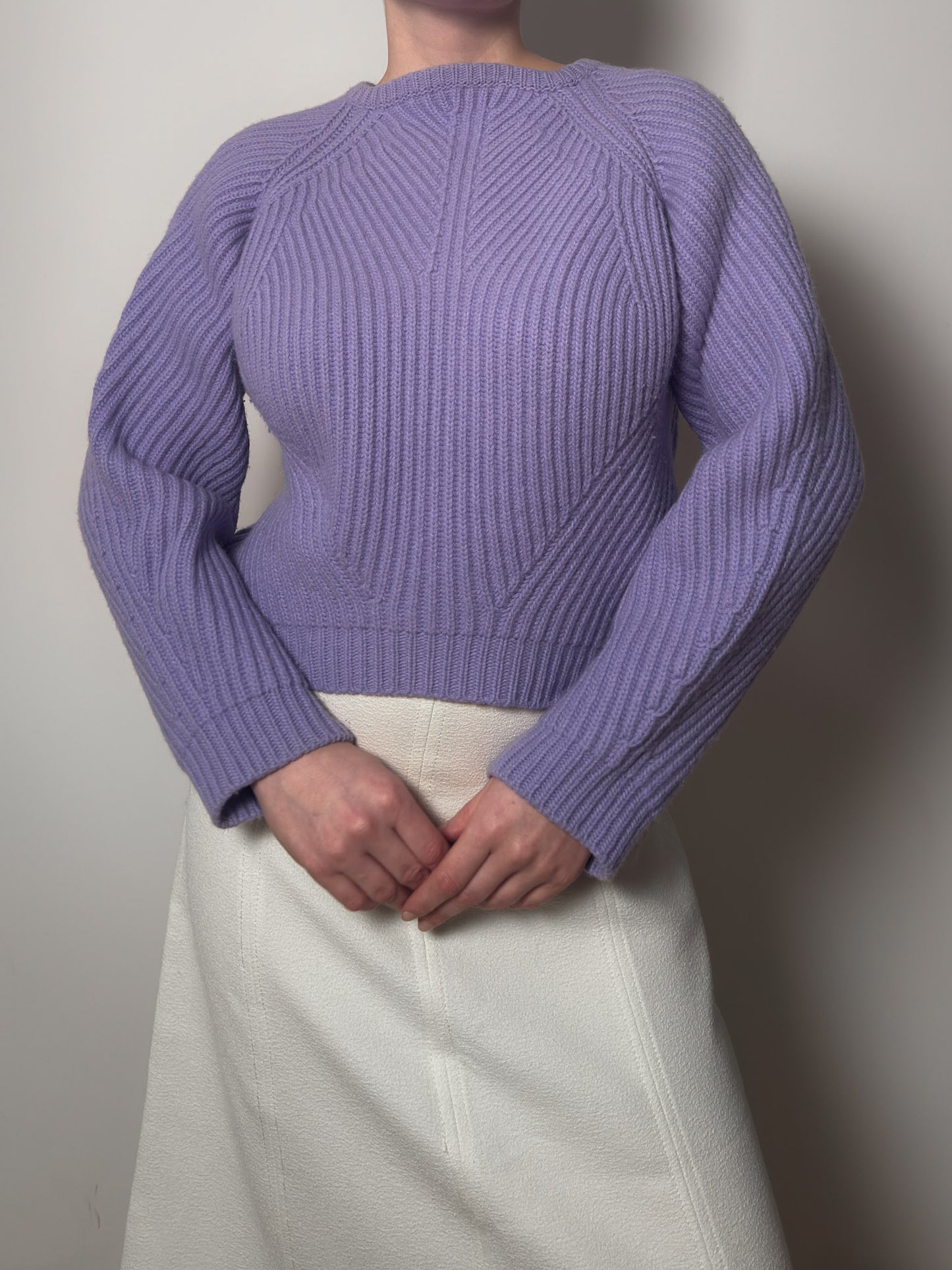 Vivetta pure wool lilac pull