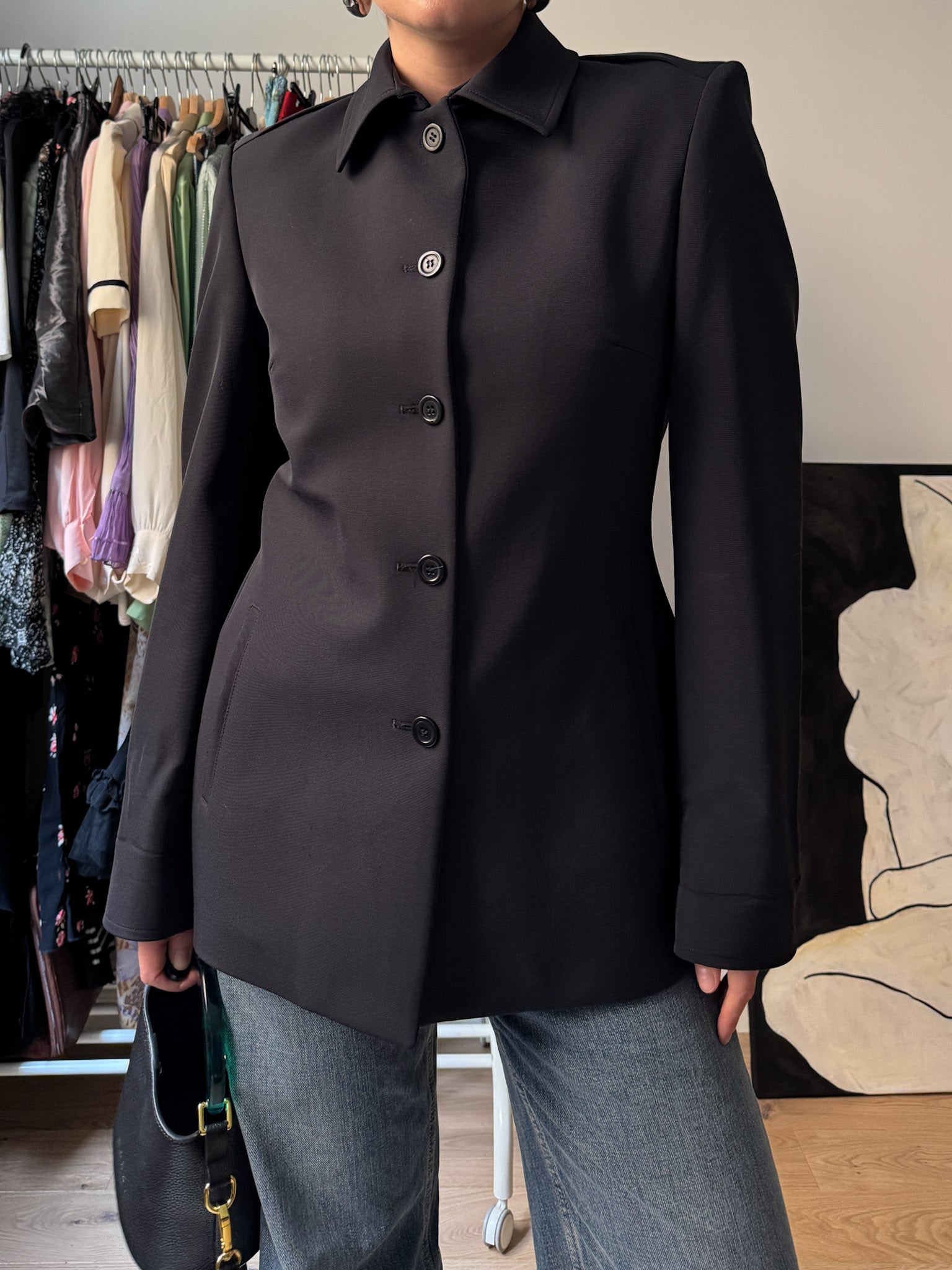 Made in Italy dark blue jacket